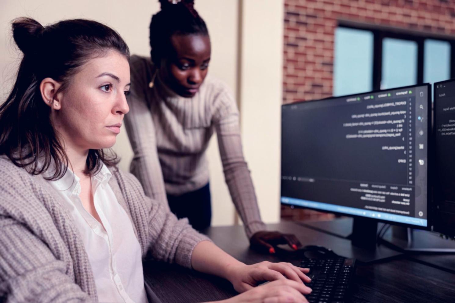 Modern technology workspace in Nagpur showcasing collaborative development environment